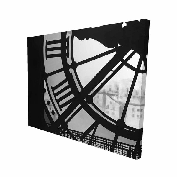 Fondo 16 x 20 in. Clock At The Orsay Museum-Print on Canvas FO2792182
